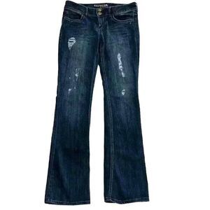 Express Womens Stella Barely Boot Jeans Size 4